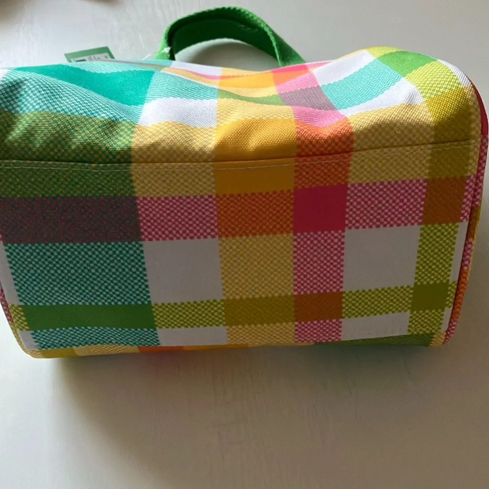 Kate Spade New York Garden Plaid Lunch Bag (NWT)